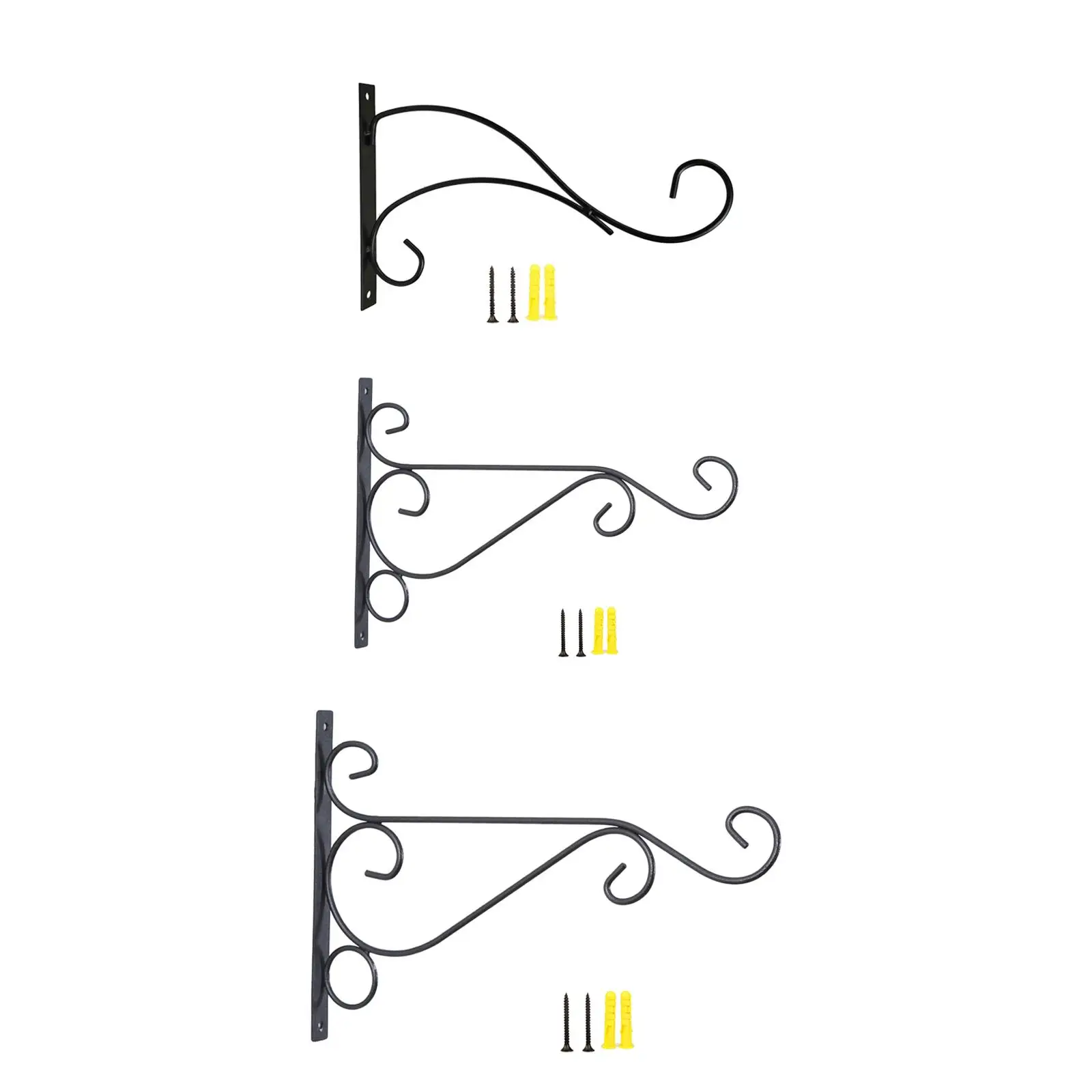 Hanging Basket Brackets Hanging Plant Brackets for Trees Balcony Wood Fences