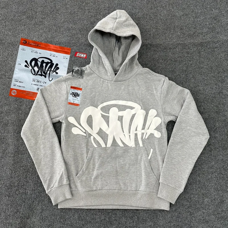 موضة Sy-World الطباعة هوديس المرأة الركض هوديي المملكة المتحدة الحفر سترة بنطلون الشارع الشهير معطف الشباب موضة مقنعين القمم السراويل #1