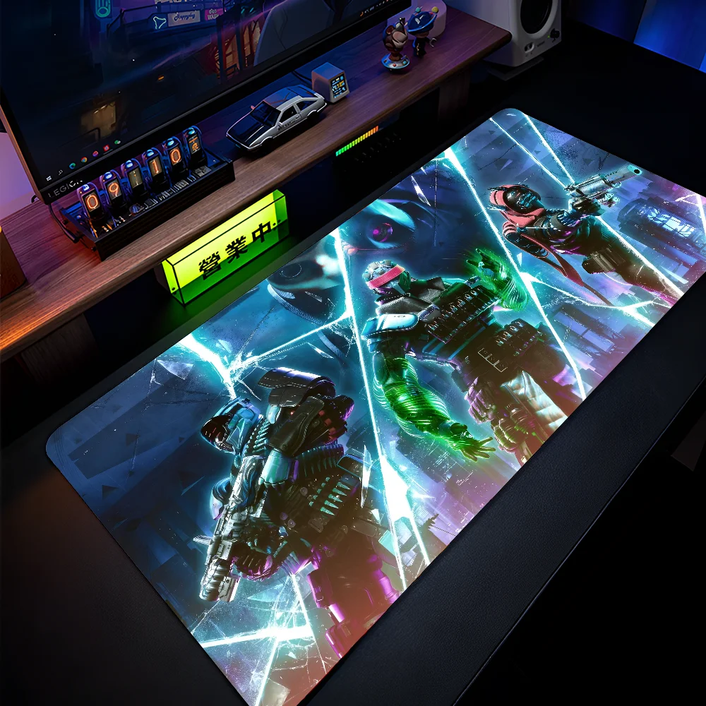 LockEdge Grande Mouse Pad De Jogo, Teclado De Computador Table Desk Mat, D-Destino Mousepad