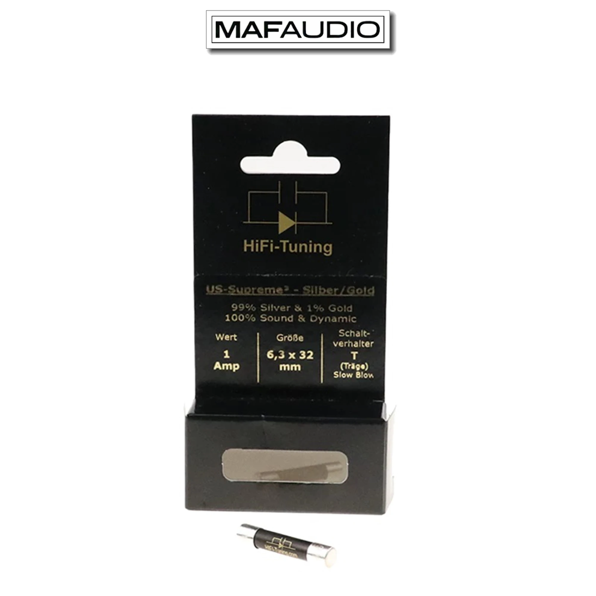 

5x20mm HiFi Tuning Audiophile Grade Audio Fuse Hi-End Sound Upgrade Replacement Fuse for Amplifier DAC CD Player Preamp Audio