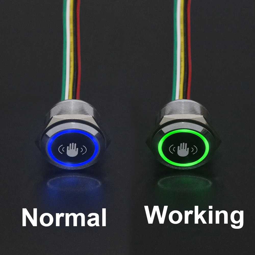 1 قطعة مقاوم للماء تماس 1A لا اللمس مستشعر الأشعة تحت الحمراء خروج التبديل التعريفي نوع الإصدار نظام التحكم في الوصول 12 فولت/24 فولت مع LED #2