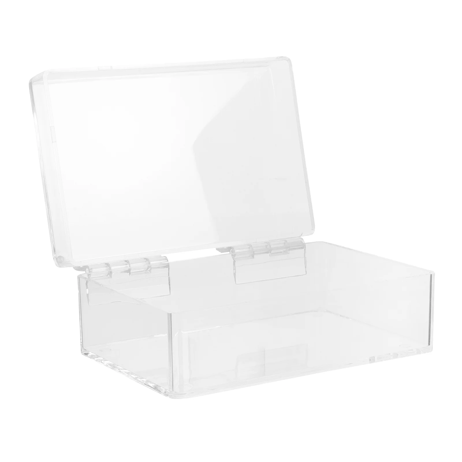 

Transparent Storage Box Household Protector Boxes with Lids Shelf Clear for High Quality