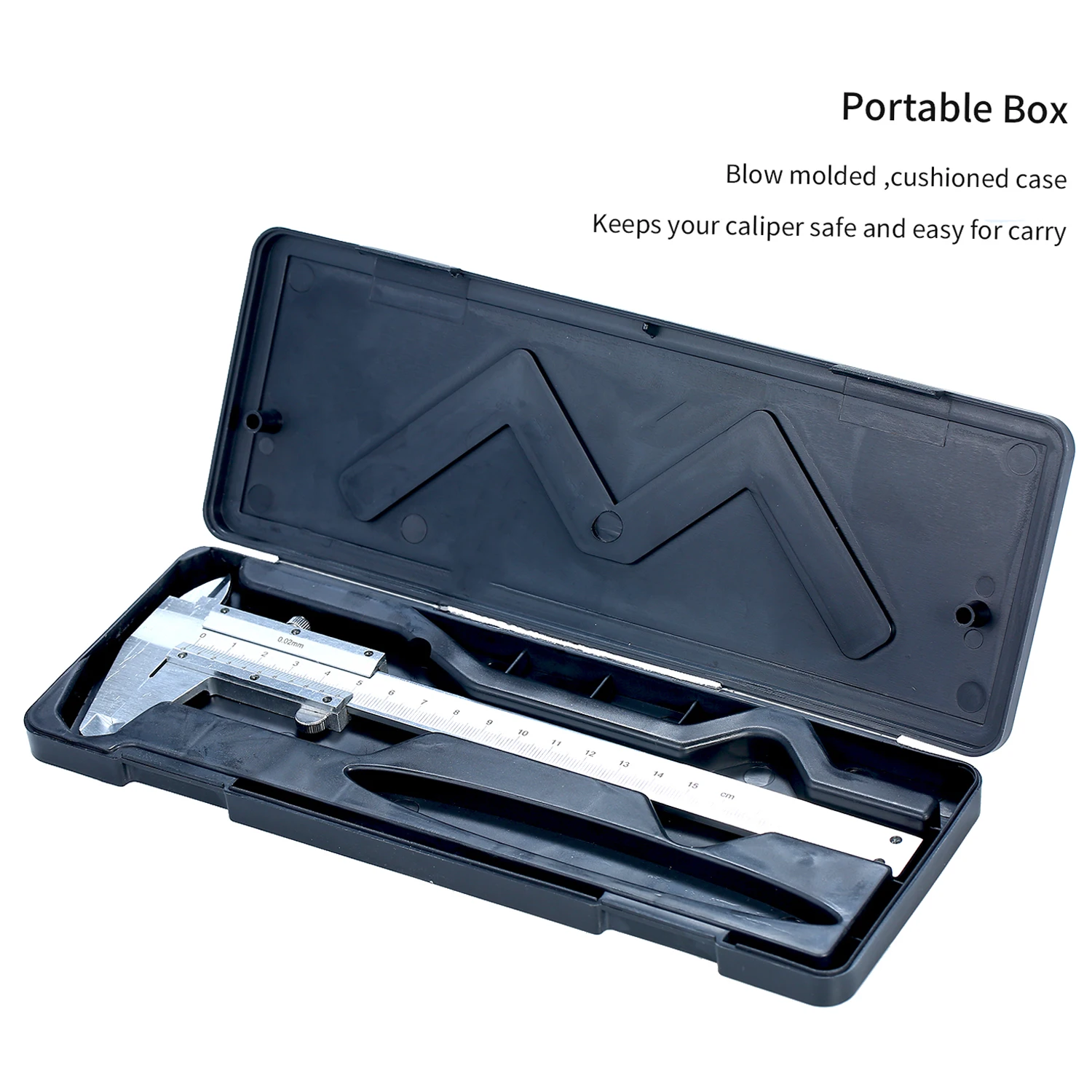 

Professional Stainless Steel Vernier Caliper 0-150mm Sliding Gauge Measurement Tool Inside