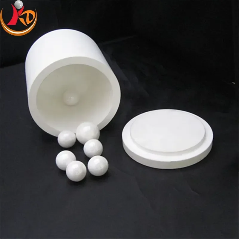i Industrial 1L Alumina Ball Mill Grinding Jar Ceramic Container for Planetary Mill Lab Machine and Production Milling
