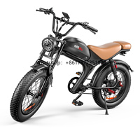 USA EU Warehouse Fat Tire Ebike 20Ah Large Removable Battery Emoko C93 Fast Electric Bicycle