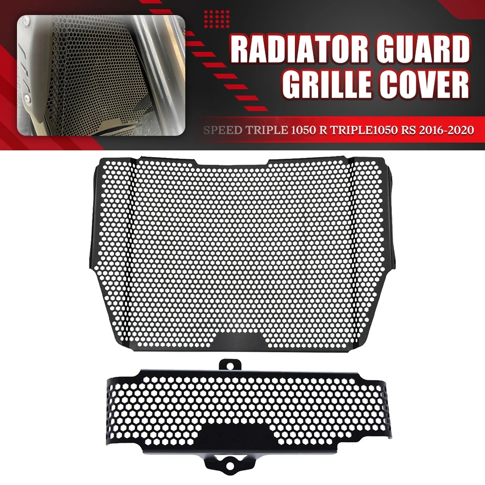 

Motorcycle Radiator Grille Guard Cooler Cover Protection Part FOR Speed Triple 1050 S RS 1050S 1050RS 2016 2017 2018 2019 2020