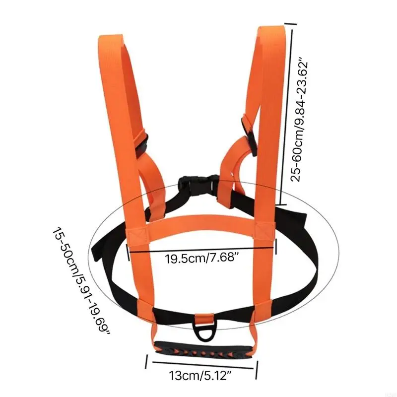 92ME Kids Ski Harness Ski Shoulder Training Harness Ski Training Leashes for Skating, Skateboarding, Snowboard for Beginners