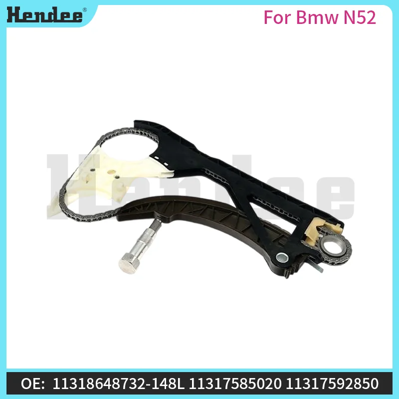 

Комплект цепи ГРМ для BMW N52, высококачественные автозапчасти, OE: 11318648732-148L, 11317502180, 11317584723, 11317585020