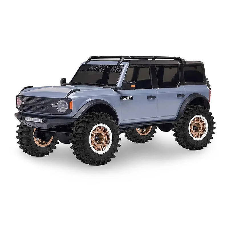 

4pcs 0.7 inches RimsTire for 1/30 RC Crawler Car Axial SCX30 Ford Bronco Wrangler K10 D422