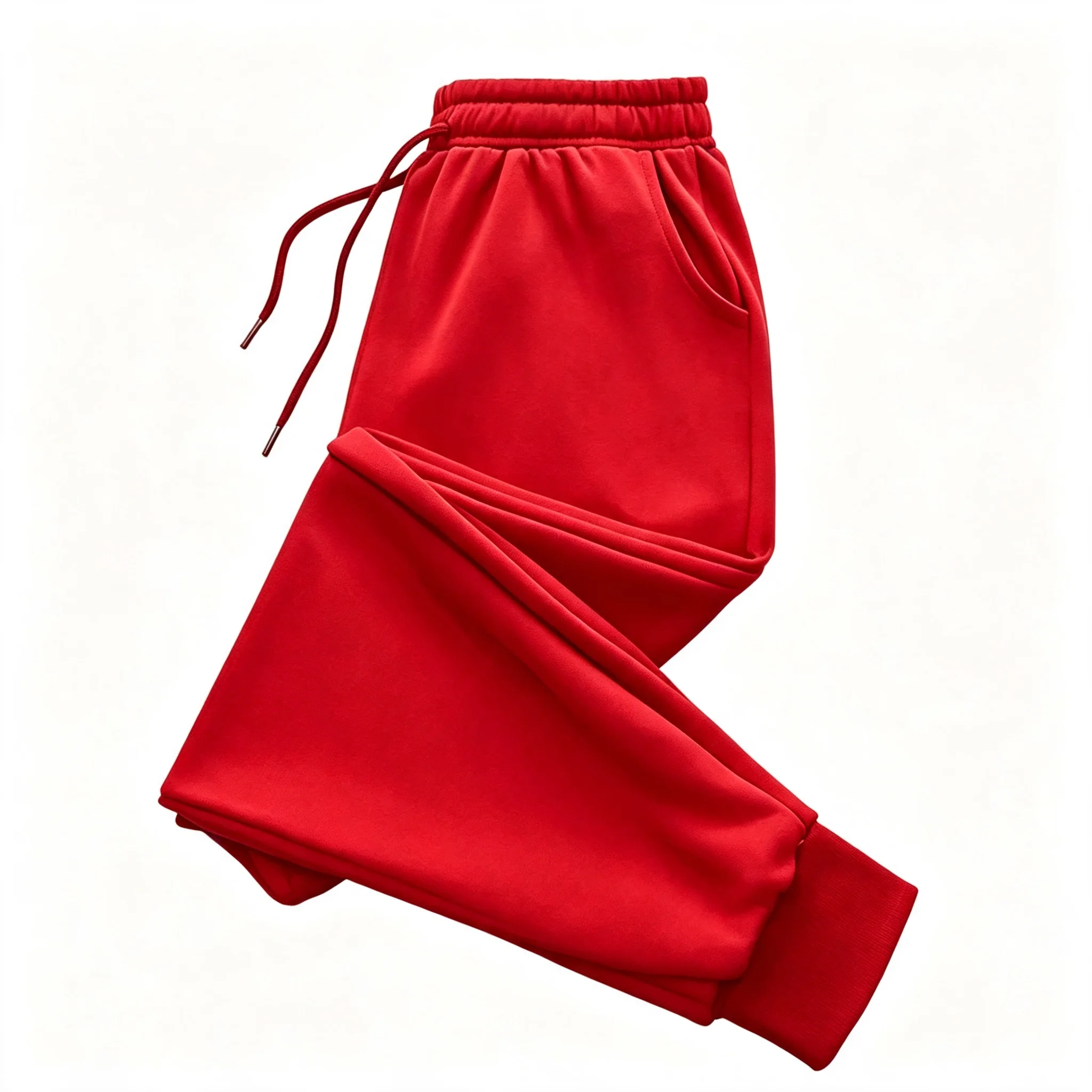 Herren-Jogginghose Hochwertige Kordelzughose in Unifarbe für Alle Jahreszeiten Zuhause Outdoor Freizeit Sport Hose 2026 Herrenbekleidung – Detail 8