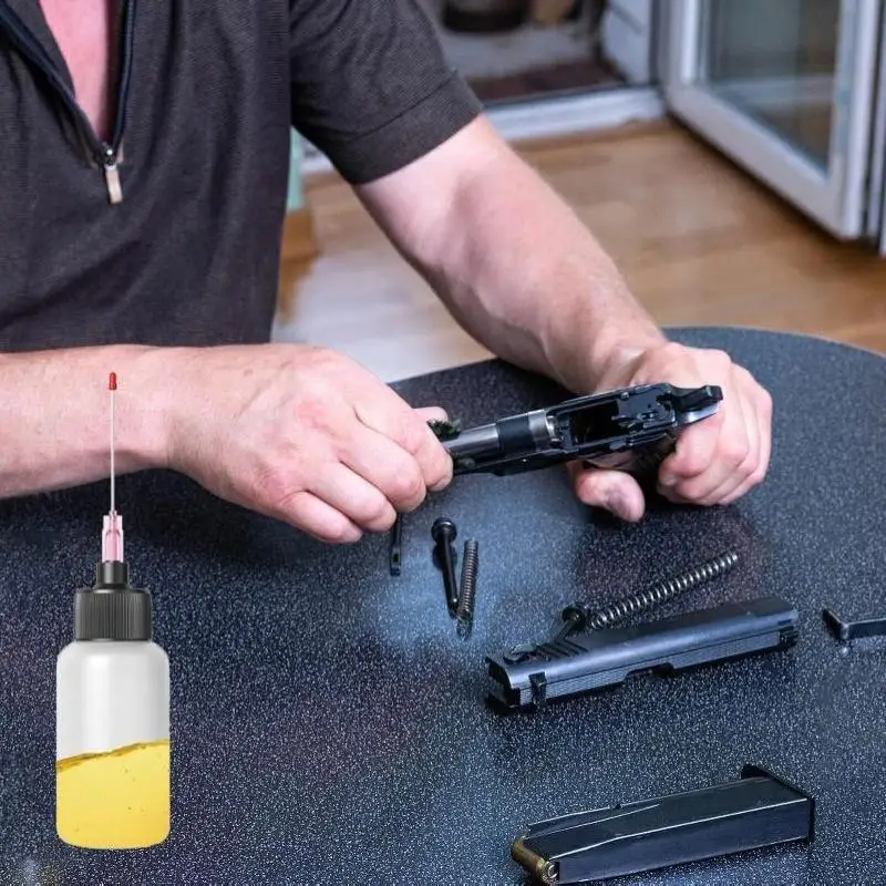 1 Set Of 30ml Precision Pointed Dispensing Plastic Squeeze Dropper Bottles With Multiple Blunt Needles