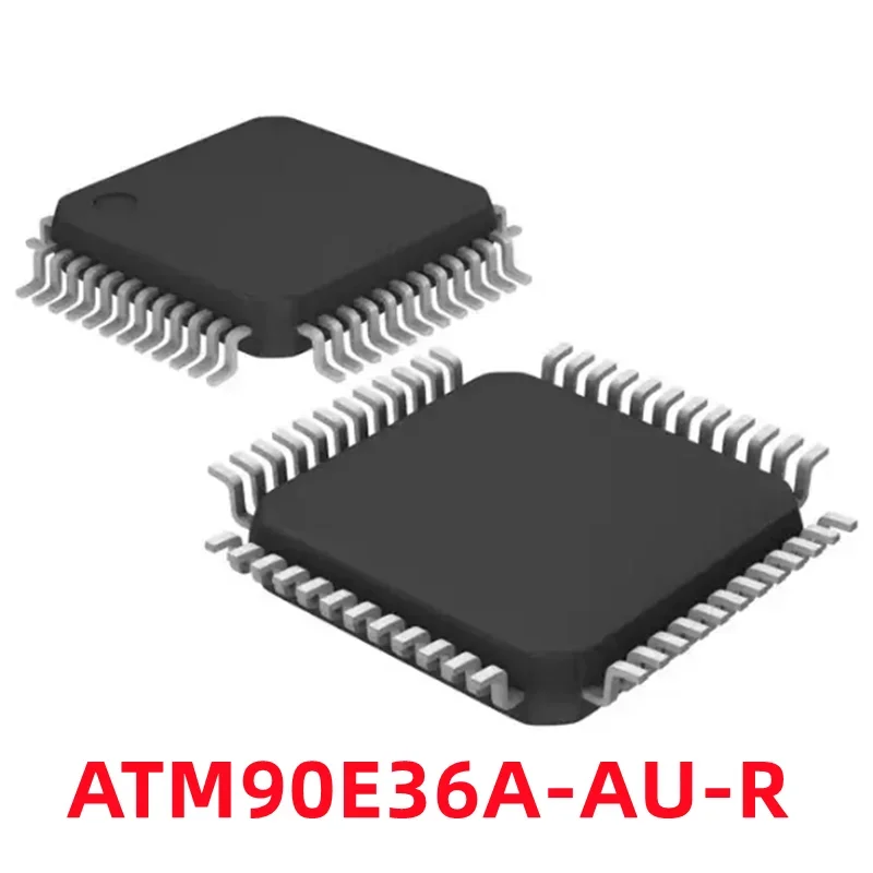 1PCS New Original ATM90E36A ATM90E36A-AU-R M90E36 TQFP-48 Analog Front End Microcontroller