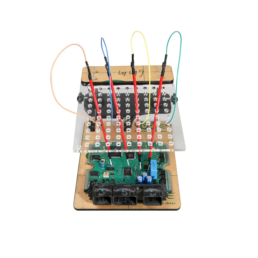 LED BDM الإطار 2in1 محولات ل KESS KT-AG FGT-ECH V54 ECU Progammer رقاقة ضبط ECU مبرمج BDM الإطار التحقيق
