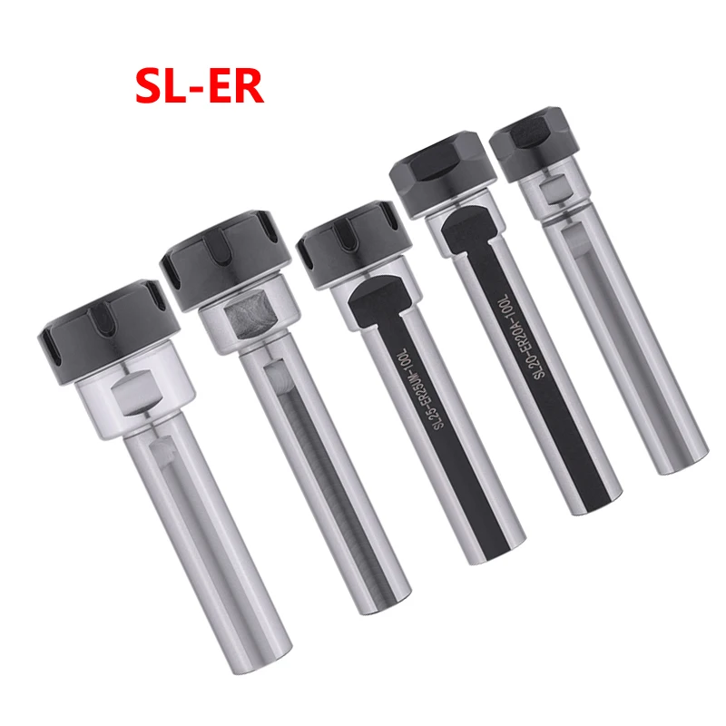 

Удлинитель SL12 SL16 SL20 SL25 SL32 SL40 ER11 ER16 ER20 ER25 ER32 ER40 цанговый патрон прямой хвостовик фиксация болтом ЧПУ