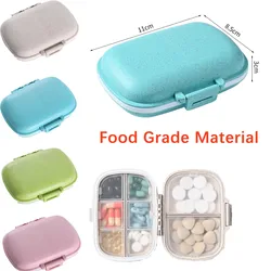 Mini Portable Pills Organizer Case 3 Grids PillBox Tablet Storage Container Weekly Medicine Pill's Box Pill Case Drug Dispense