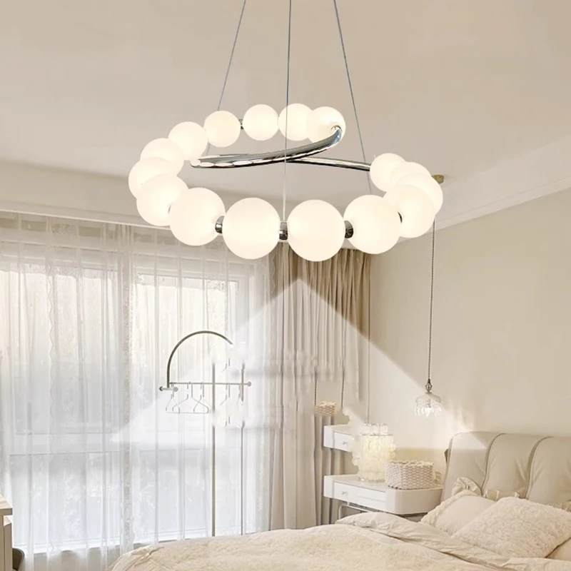 Modern LED Chandeliers for Home Decor, Luzes penduradas, Sala de estar, Sala de jantar, Iluminação interior