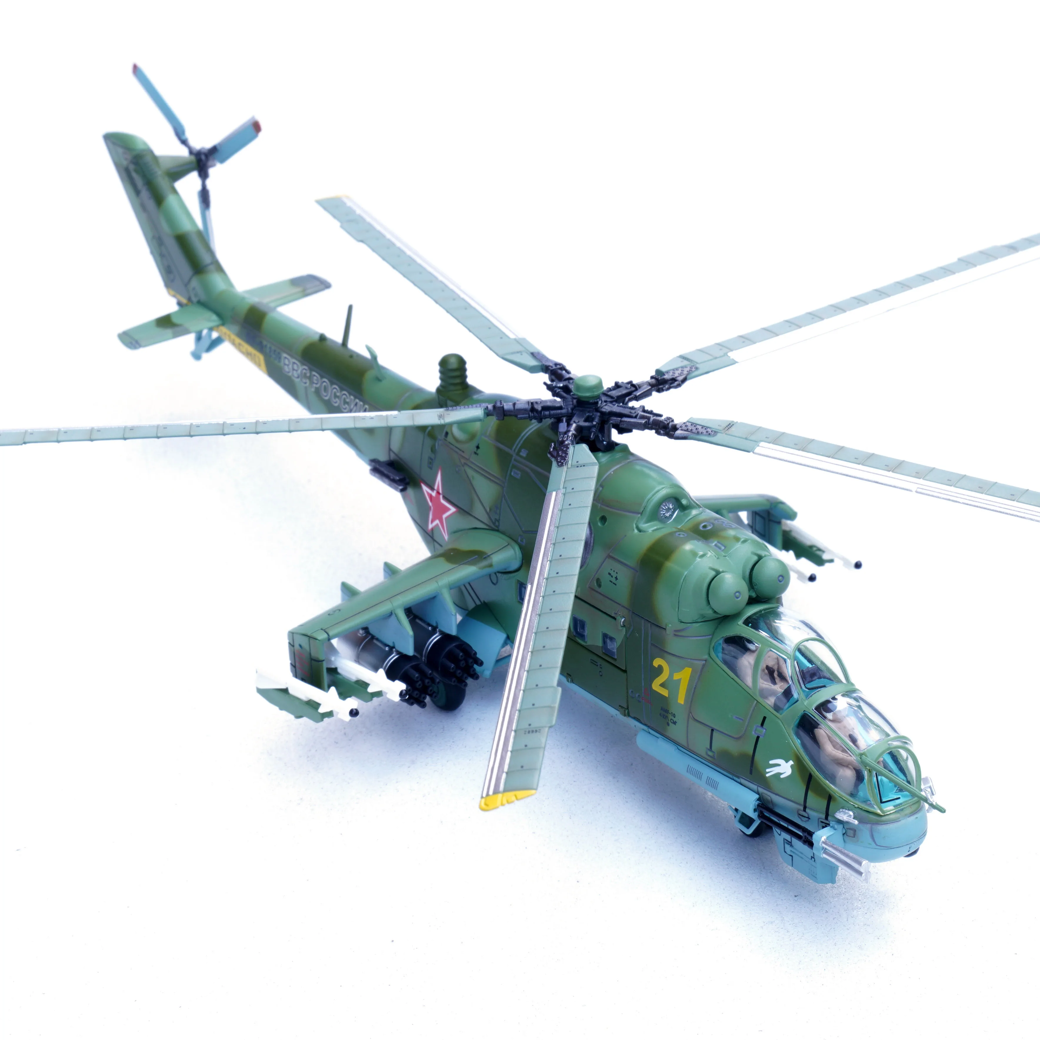 

P14005PH 1:72 Russian MI-24P helicopter model Syria 2017 static aircraft model