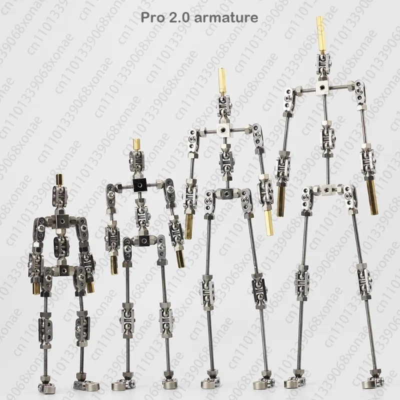 

Professional stop-motion animation stainless steel flexible wear-resistant skeleton