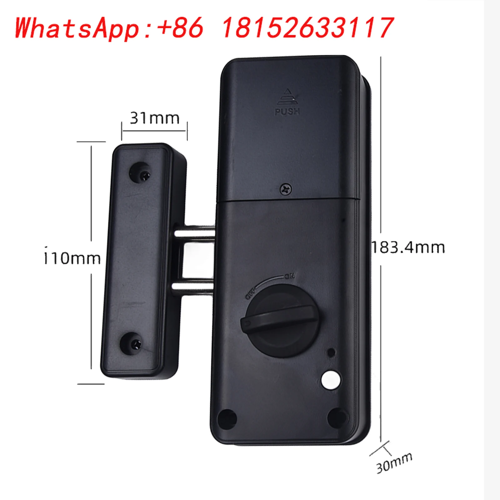 1 Uds cerradura de puerta Invisible inteligente cerradura de puerta de madera sin llave tarjeta IC clic de desbloqueo cerradura electrónica cerraduras de puerta antirrobo interiores MM