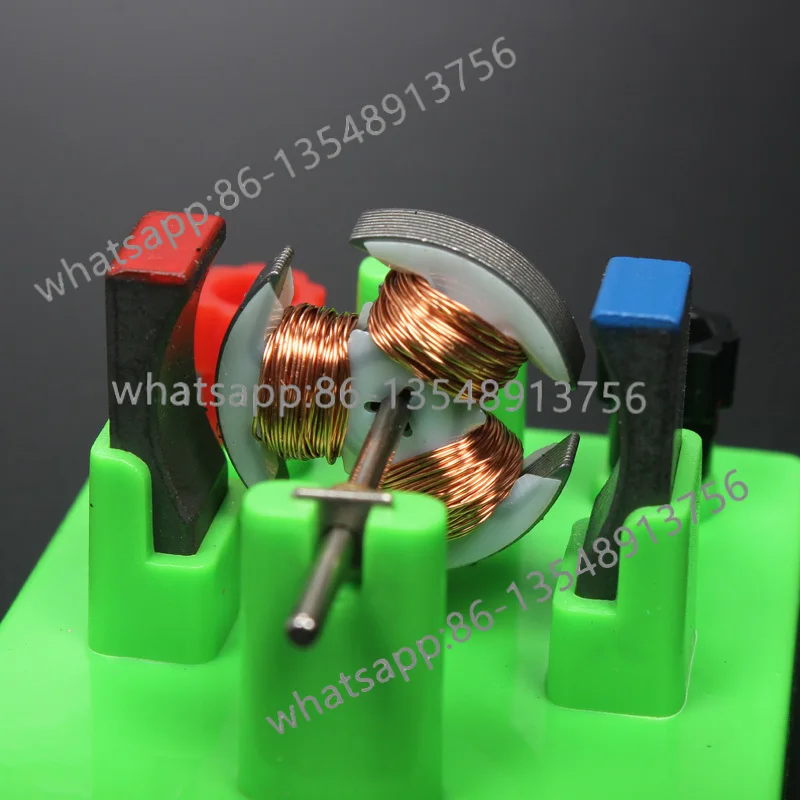 

Модель открытого двигателя постоянного тока, физическое электрическое экспериментальное оборудование для средней школы