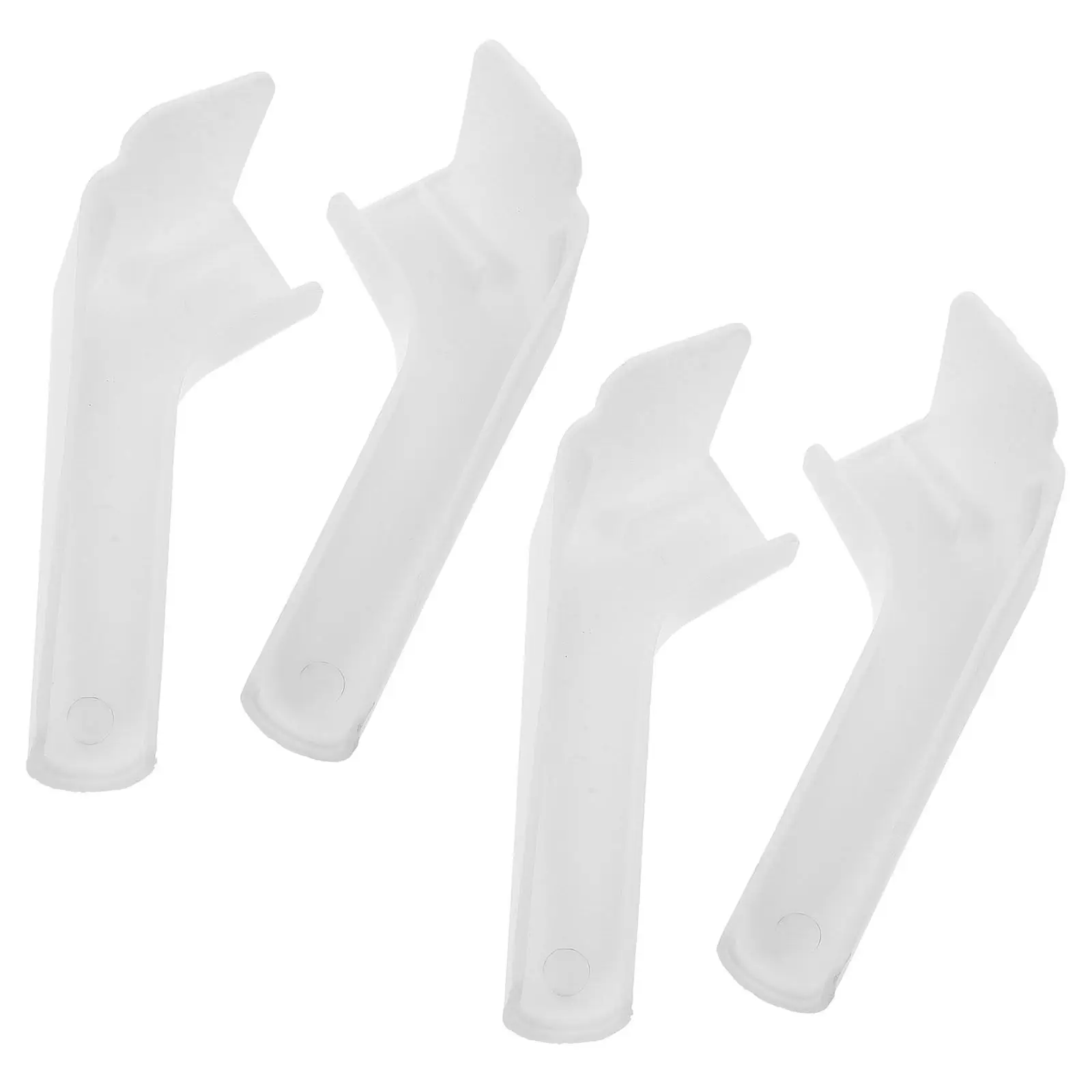 4Pcs Rv Roof Gutter Spouts Rain Diverter Set Heavy Duty Drainage Outlets for Camper Rv Rainwater Management System
