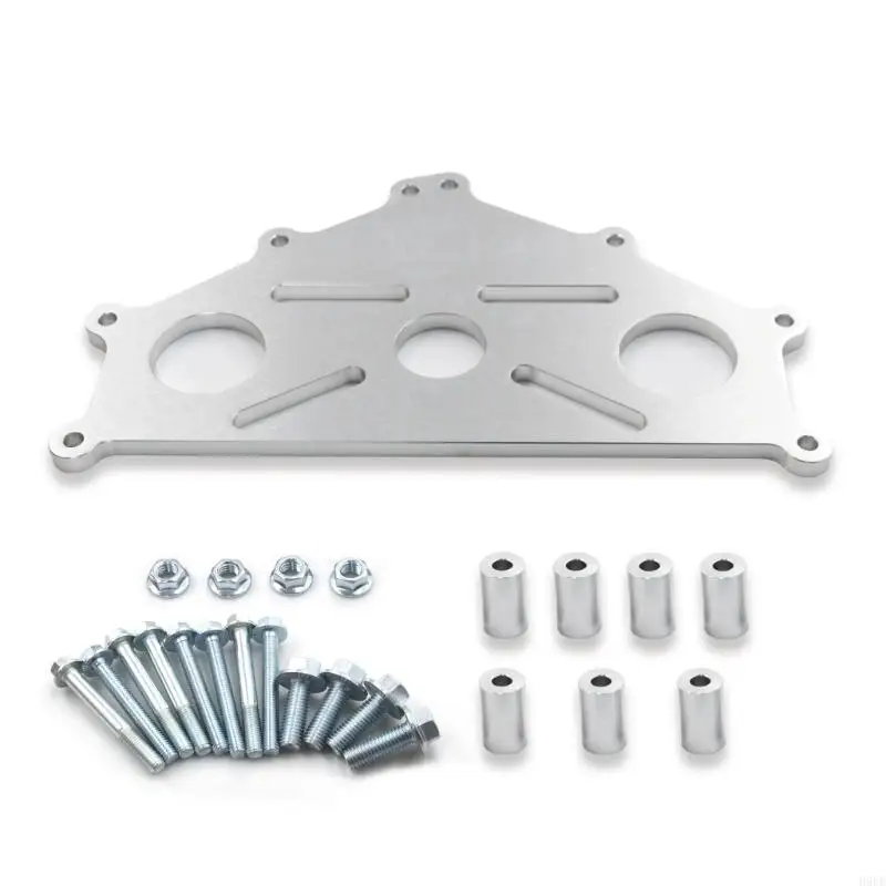 Engine Stand Adapter Plate for BBC Engines, with Slotted Mounting Structure for Cleaning and Assembly Work H9EE