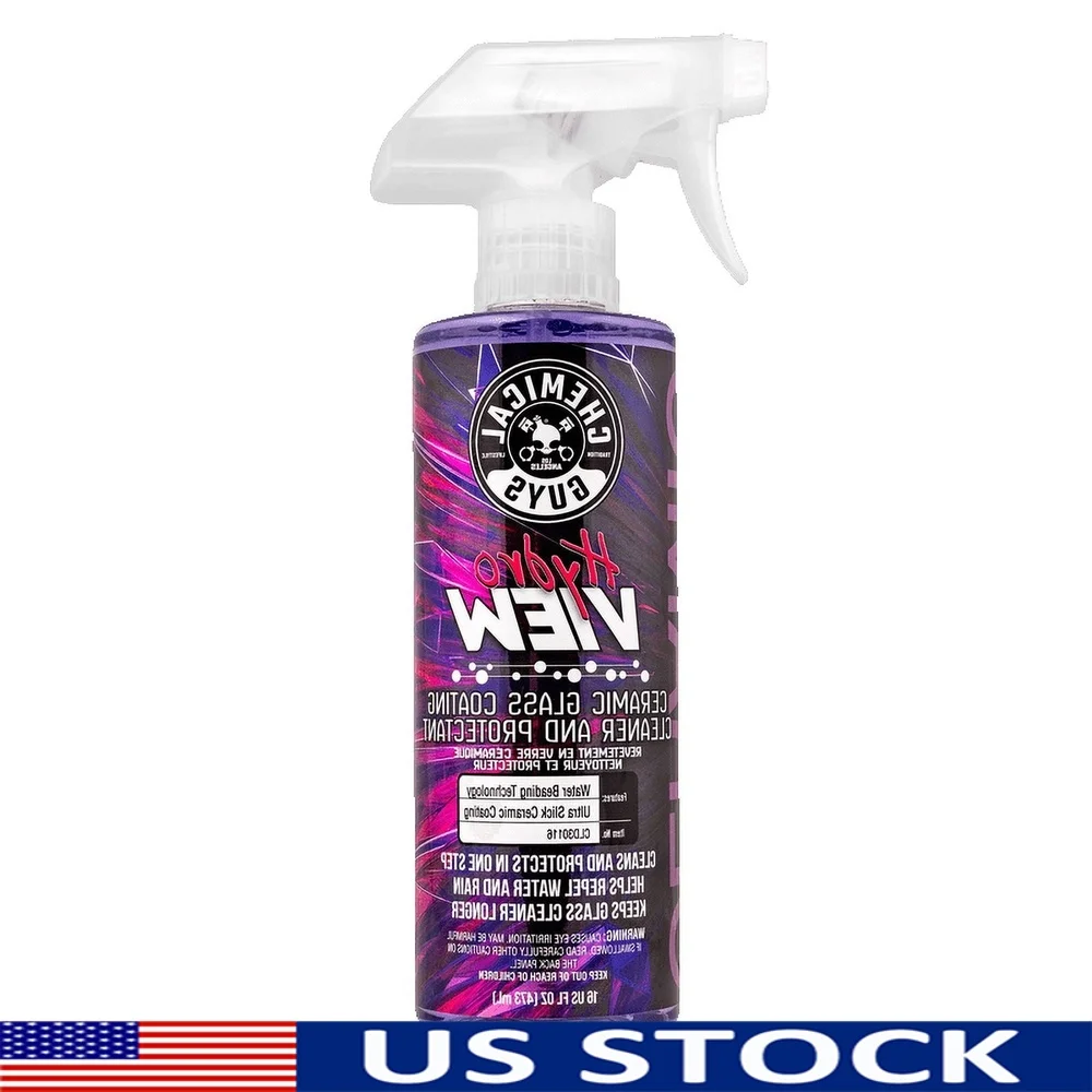 

HydroView Ceramic Glass Cleaner Water Repellent Protective Coating Windshield Auto Glass Shower Glass Navigation Screen Cleaning