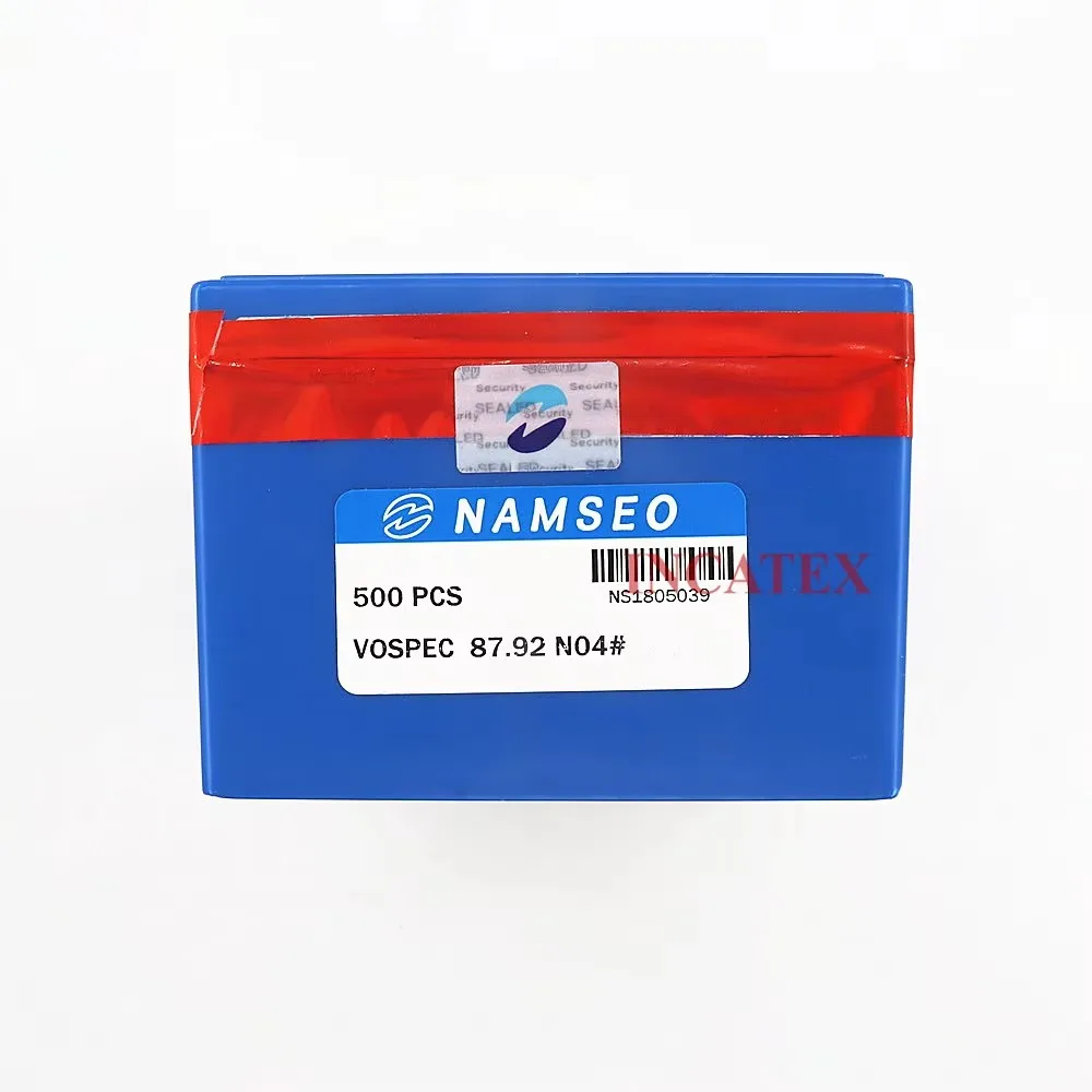 

500 шт. оригинальные вязальные спицы Korea NAMSEO VOSPEC 87.92 N04 # Для вязальной машины Steiger 12G игла