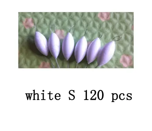 120pcs (20packs)/lot Oval Fishing Float Seven Star Bobber Beans Rig Making Floating Beans Red/Yellow/Mix Beads Carp Fishing J494 - Image 12