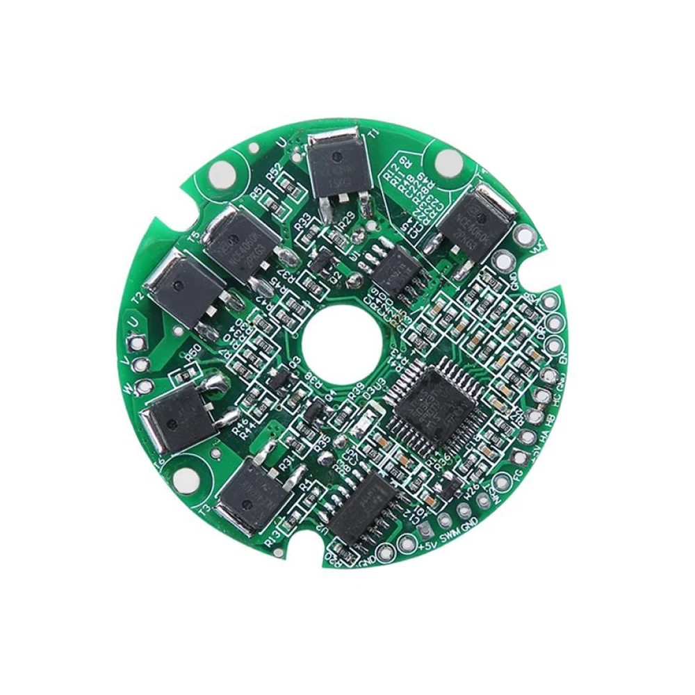DC15-30V DC Brushless Motor Driver Board 120W 4A Motor Speed Controller Overvoltage and Locked Rotor Protection Functions