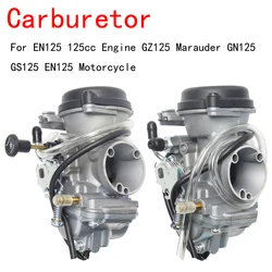 Carburador de motocicleta Carb, Mikuni Suzuki EN125 125cc Motor GZ125 Marauder GN125 GS125 EN125, 26mm