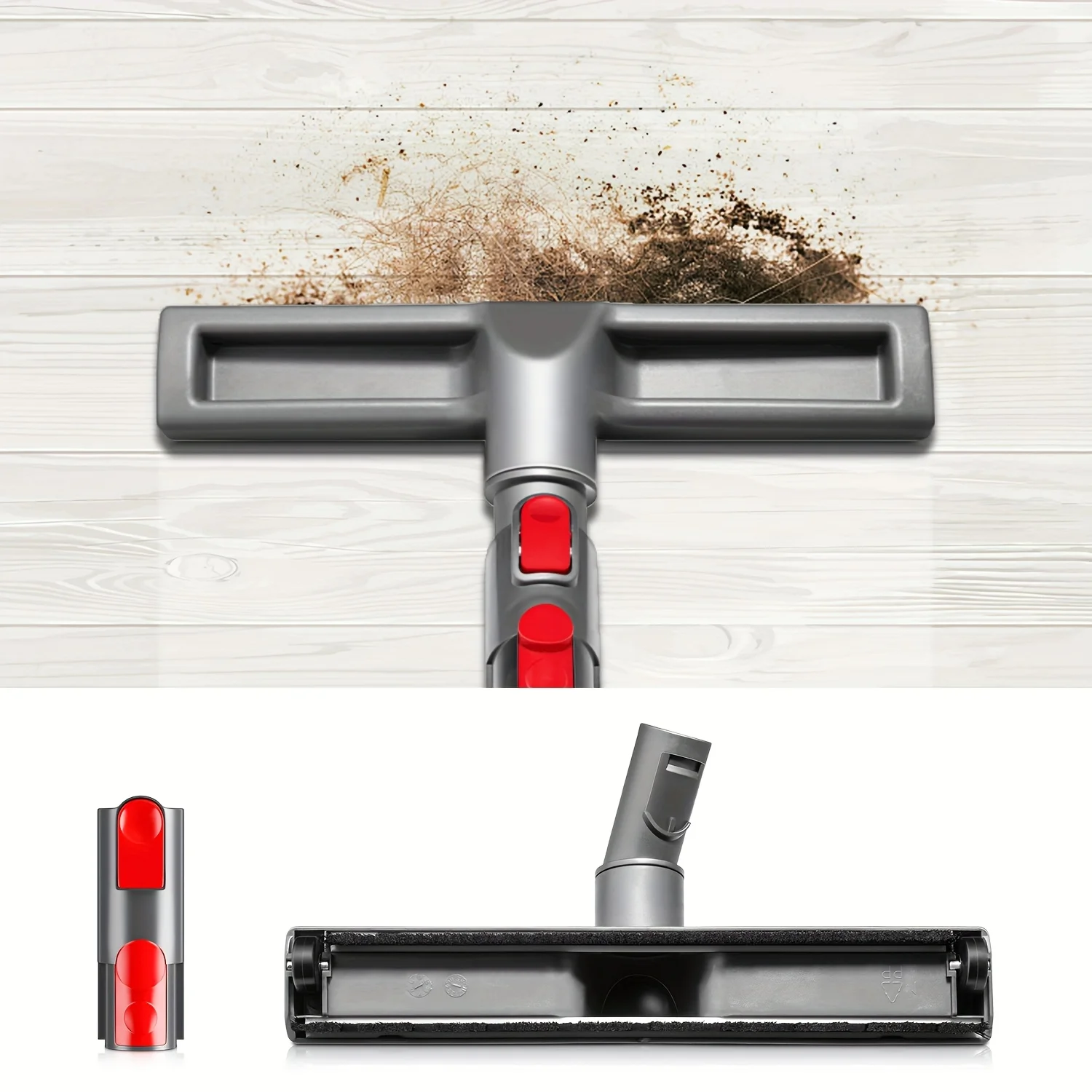 PP-Bürstenkopf-Saugaufsatz für Dyson V6, DC62, DC59, V8, V7, V10 und V11 Staubsauger – Zubehör für die Bodenreinigung – Detail 7