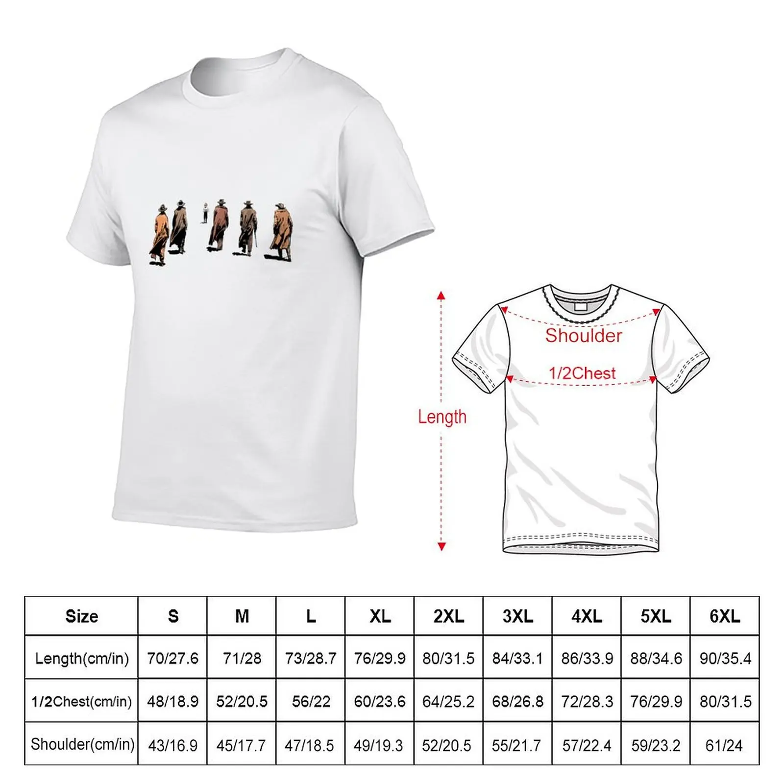 C'era una volta il West III T-Shirt Industrial Work Tee Shirt