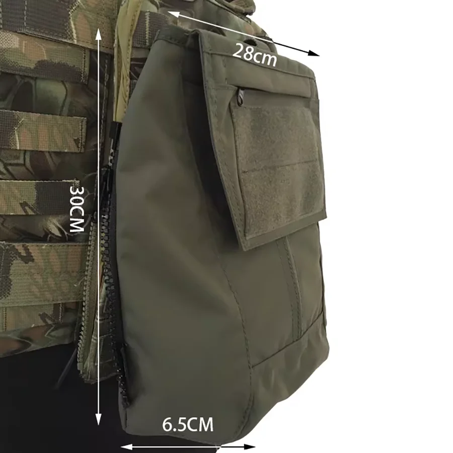 Chaleco táctico AVS/JPC2.0 multifunción con bolsillos traseros