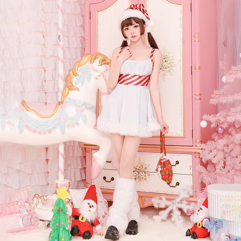 산타 클로스 크리스마스 옷 숙녀 의상 일본 무대 의상 눈사람 의상 섹시한 드레스 크리스마스 의상