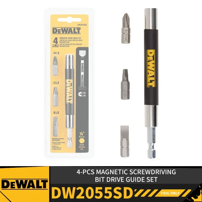 

DEWALT DW2055SD 4-PCS Magnetic Screwdriving Bit Drive Guide Set Power Tool Accessories