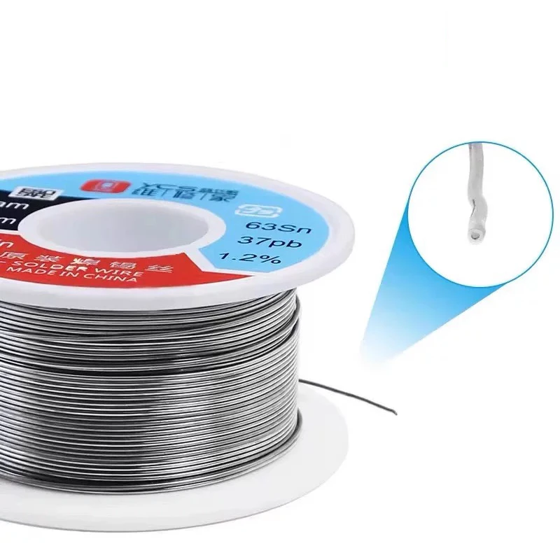 High purity lead solder wire 0.6mm containing rosin core tin wire no wash medium temperature environmentally friendly tin