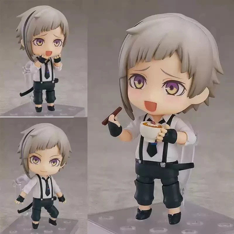 Bungo Stray Dogs 애니메이션 만화 주변 장난감 다자이 나카하라 애니메이션 액션 이동식 모델 피규어 컬렉션 NTR
