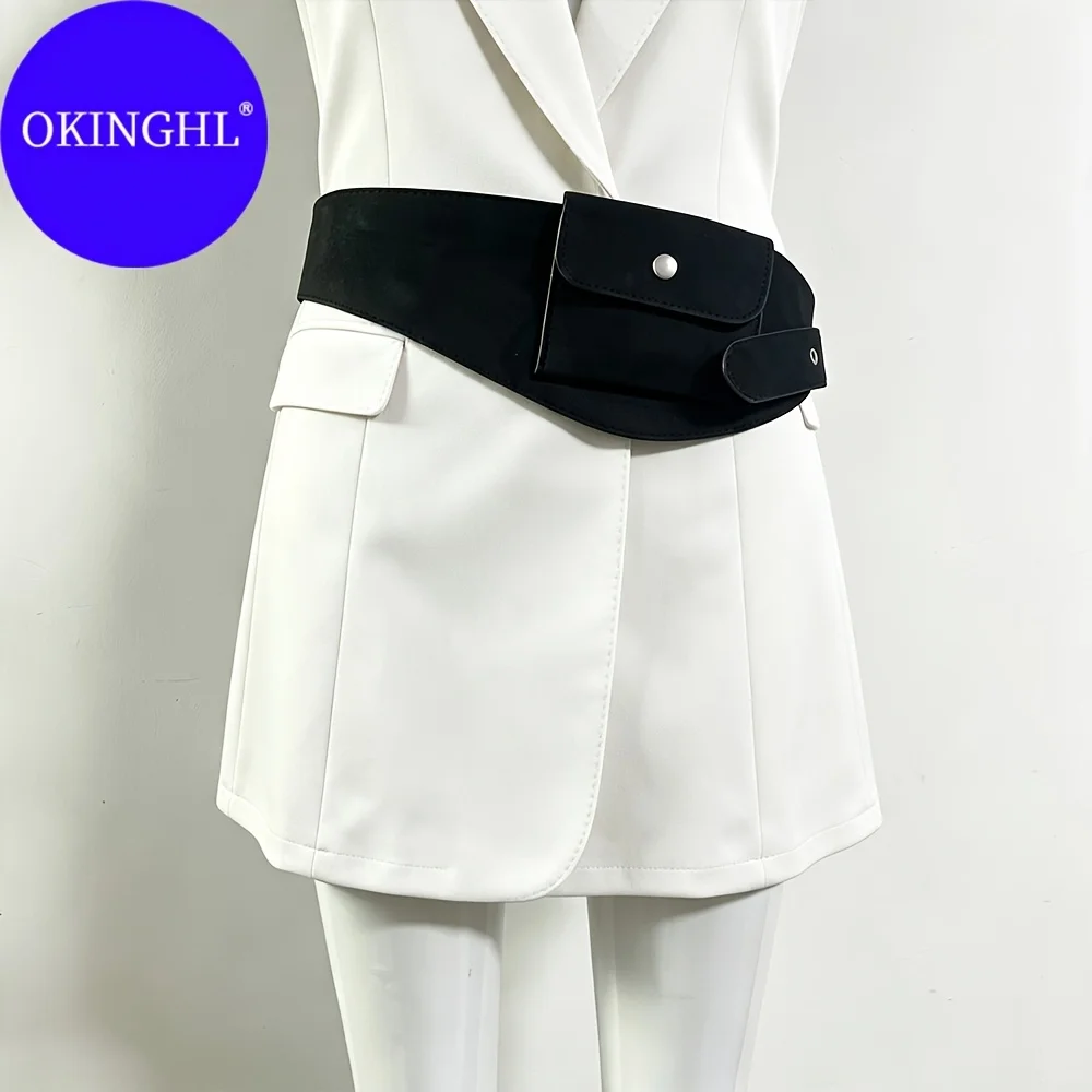 Adjustable Streetwear-Style Practical Waist Bag/Belt Work Belt/Waist Bag for Everyday Wear Nightclubs And Parties