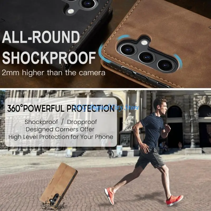 U75B Cover For S25 High Quality PU TPU Precise Button Access