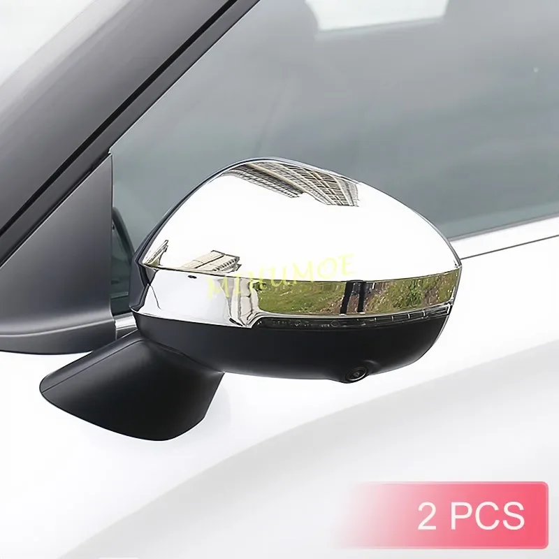 Chrome Side Rear View Mirror Cover Cap For Mitsubishi Outlander PHEV 2022 2023 2024