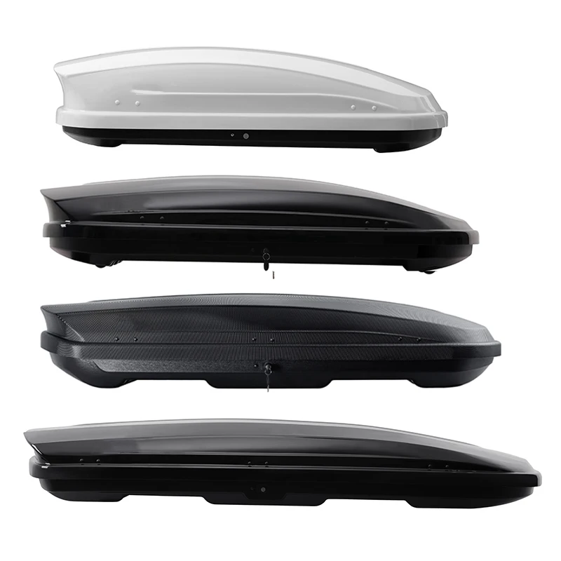 Aerodynamics Layout Arrival ABS Car Roof Storage Box 300-750L Car Roof Top Cargo Boxes Universal Car Roof Luggage Box