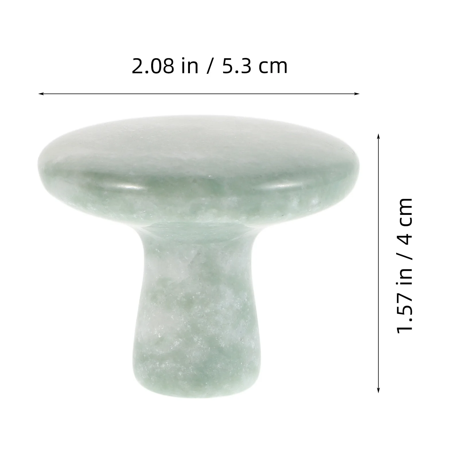 اليشم الفطر رئيس غوا شا الحجر الطبيعي أداة تدليك الوجه للوجه الرقبة الجسم العضلات الاسترخاء الساخن ضغط كشط مدلك