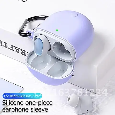 Silikon-Kopfhörer hülle für Xiaomi Redmi Airdots 3 Pro Wireless-Ohrhörer schützen Shell-Headset-Hülle für Redmi Airdots 3 Pro