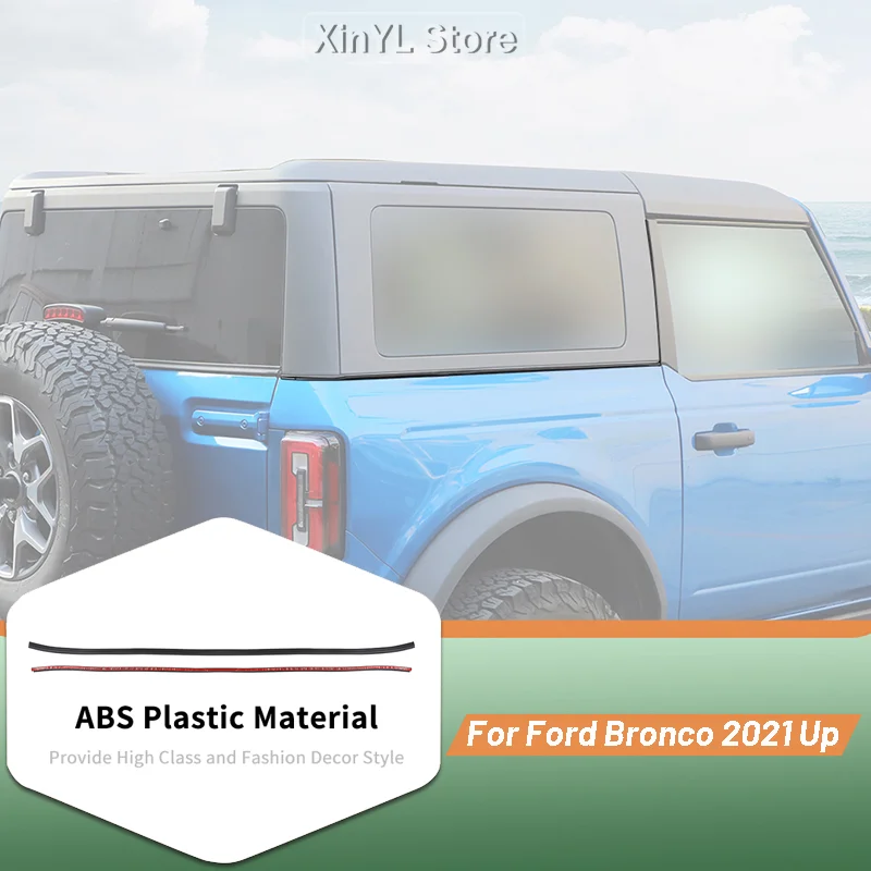 Car Body Water Retaining Strips Trim For Ford Bronco 2021 Up Car Exterior Accessories