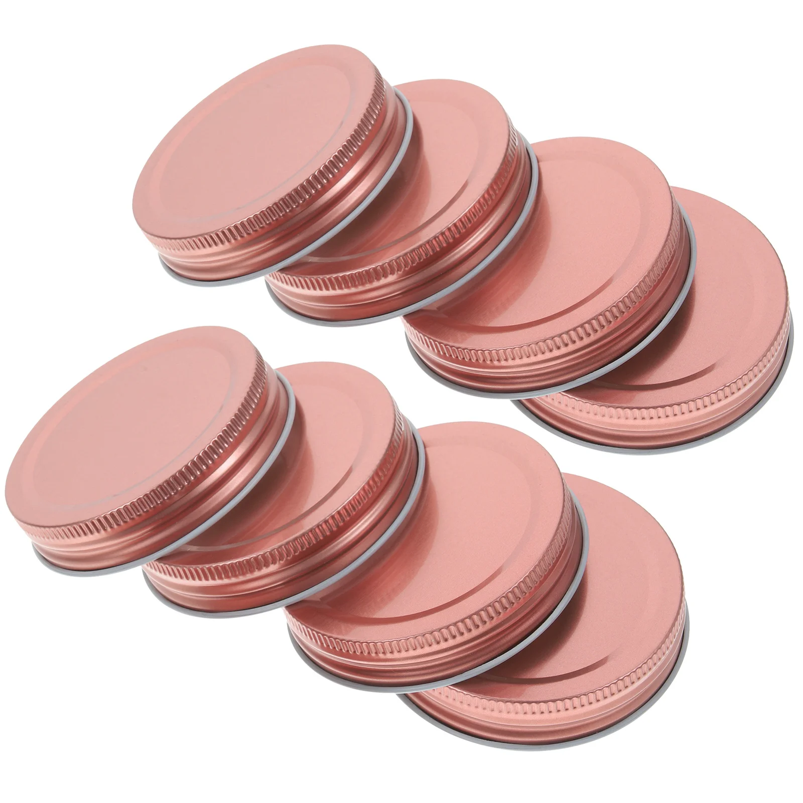 

12Pcs Reusable Mason Jar Lids Strong Tinplate Construction Leakproof Sealing for Coffee Tea Candies Dishwasher Safe Canning