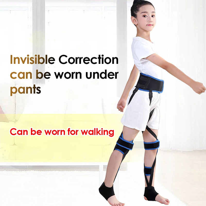 Posture Corrector Leg Corrector Strap High Elasticity Straighten Beauty O X Type Leg Correction Bandage for Adults Kids Braces