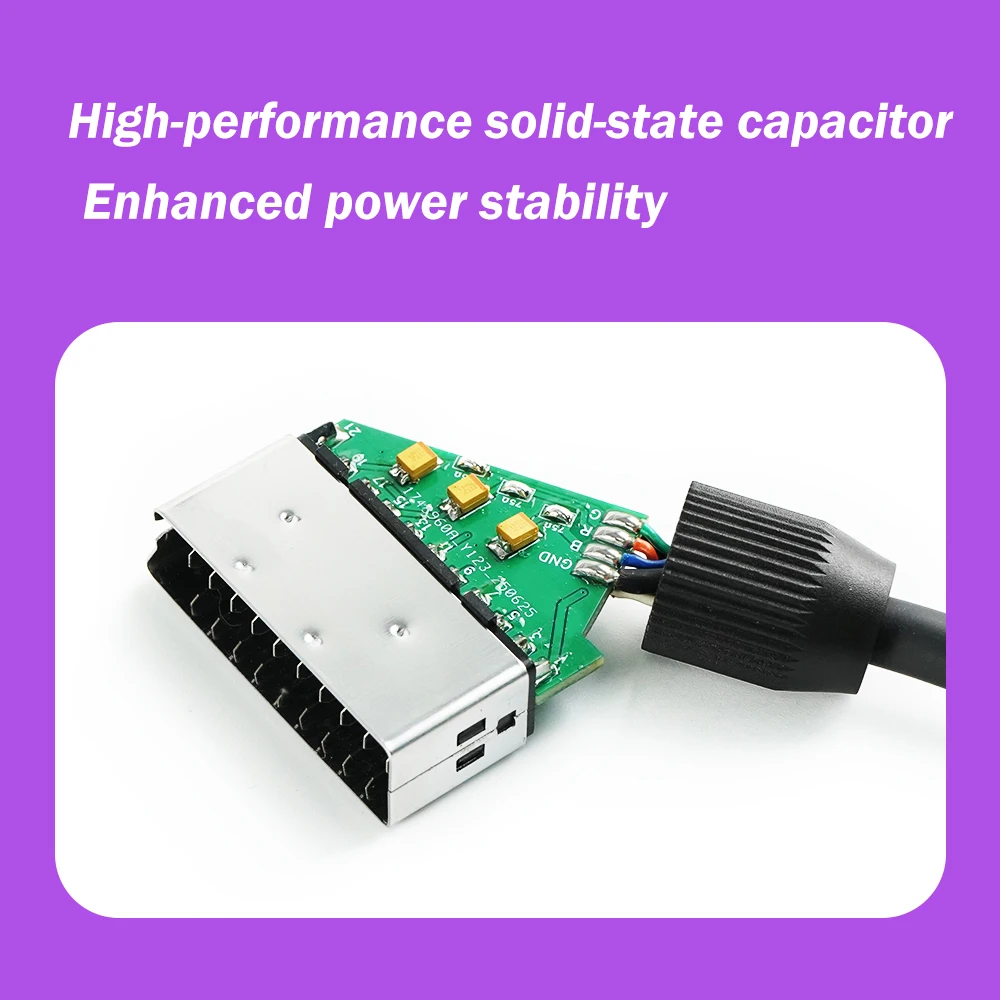 RetroScaler Composite Video on SYNC C-sync Scart (JP) RGB Cable for MD1 MD2 PS2 PS3 Saturn Xbox Original Game Console