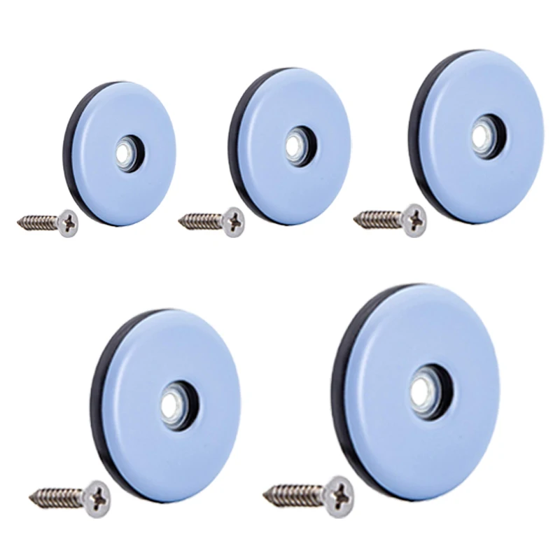 16 pieces of 19-38mm household floor silent protection pads with screw slides, tables, chairs, cabinets,sofas,leg anti slip pads