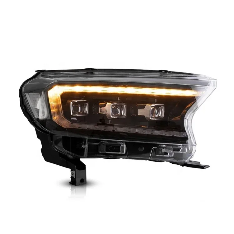 LE-STAR 4X4 factory Full LED front lamp Dynamic Turn Signal 2015-2020 T6 T7 head lights For Ford RangerLEcustomcustom